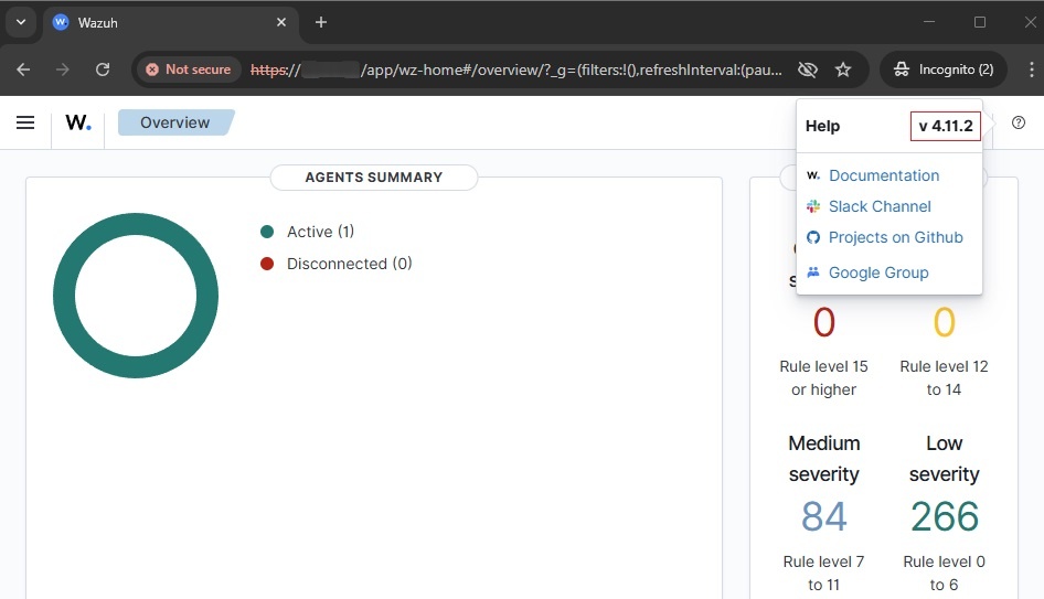 Confirm Dashboard + Indexer Working