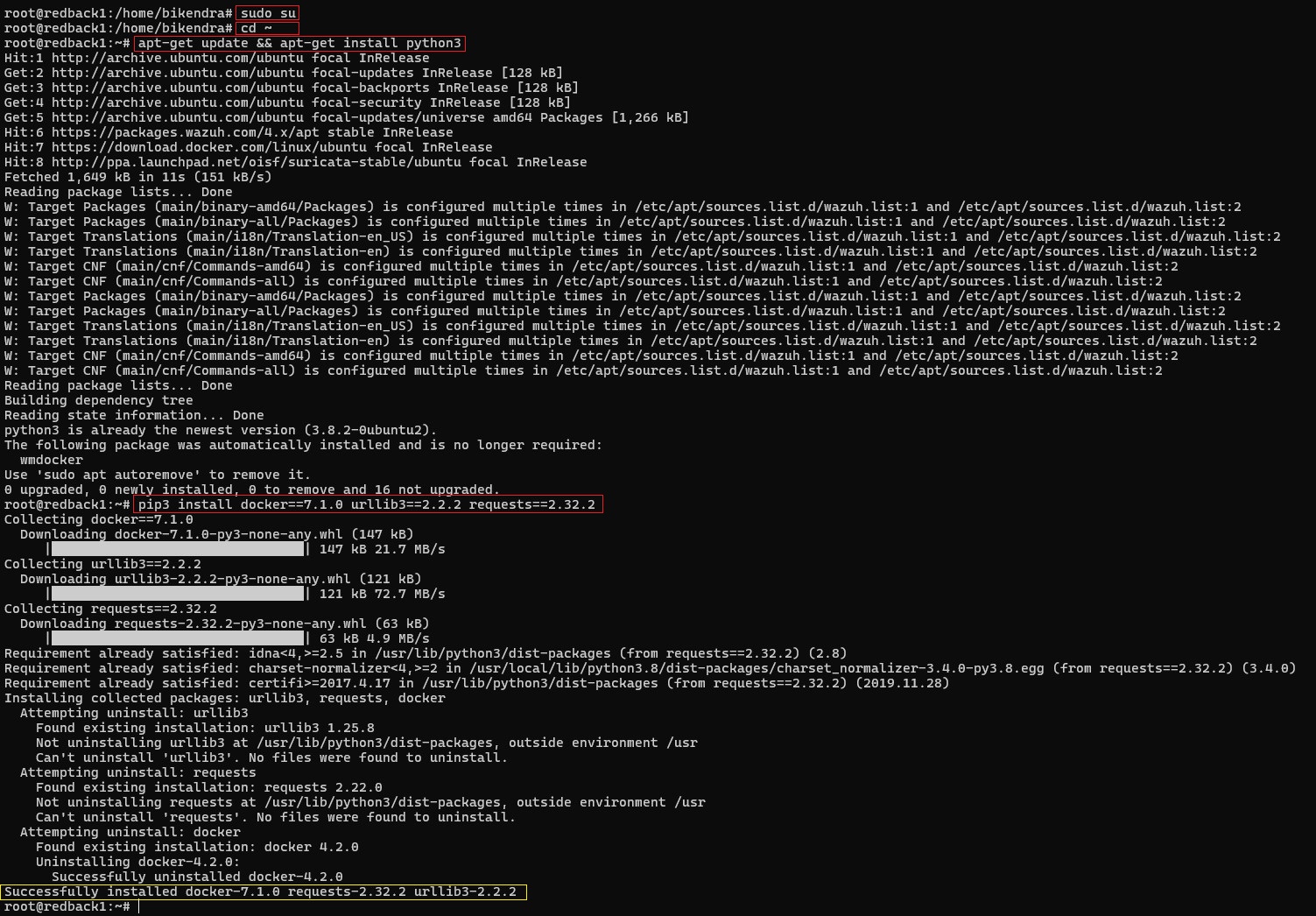 Install Docker Python Library