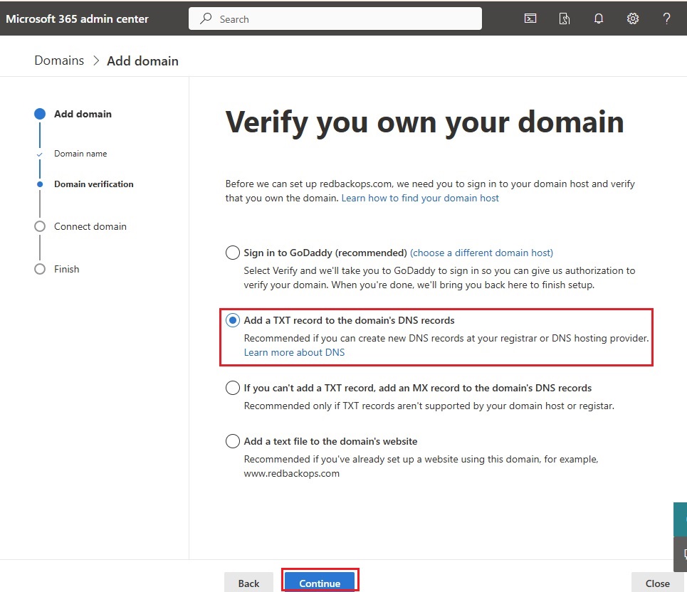 Email Infrastructure Setup