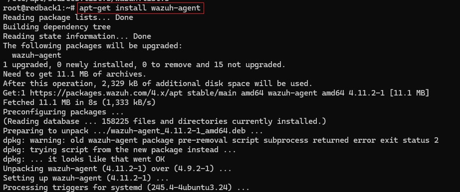 Update Wazuh Agent