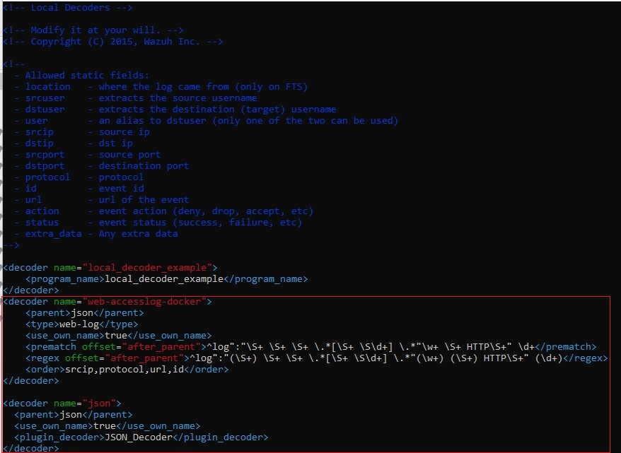 Wazuh Server Config 2