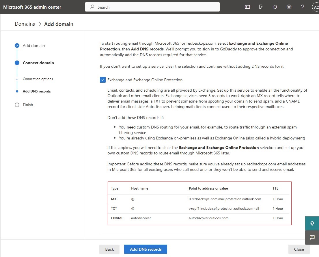 Email Infrastructure Setup