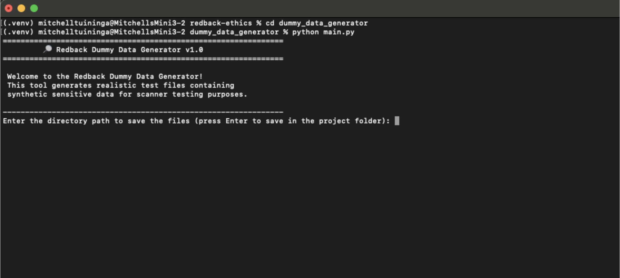 Step 5 – Run the Generator