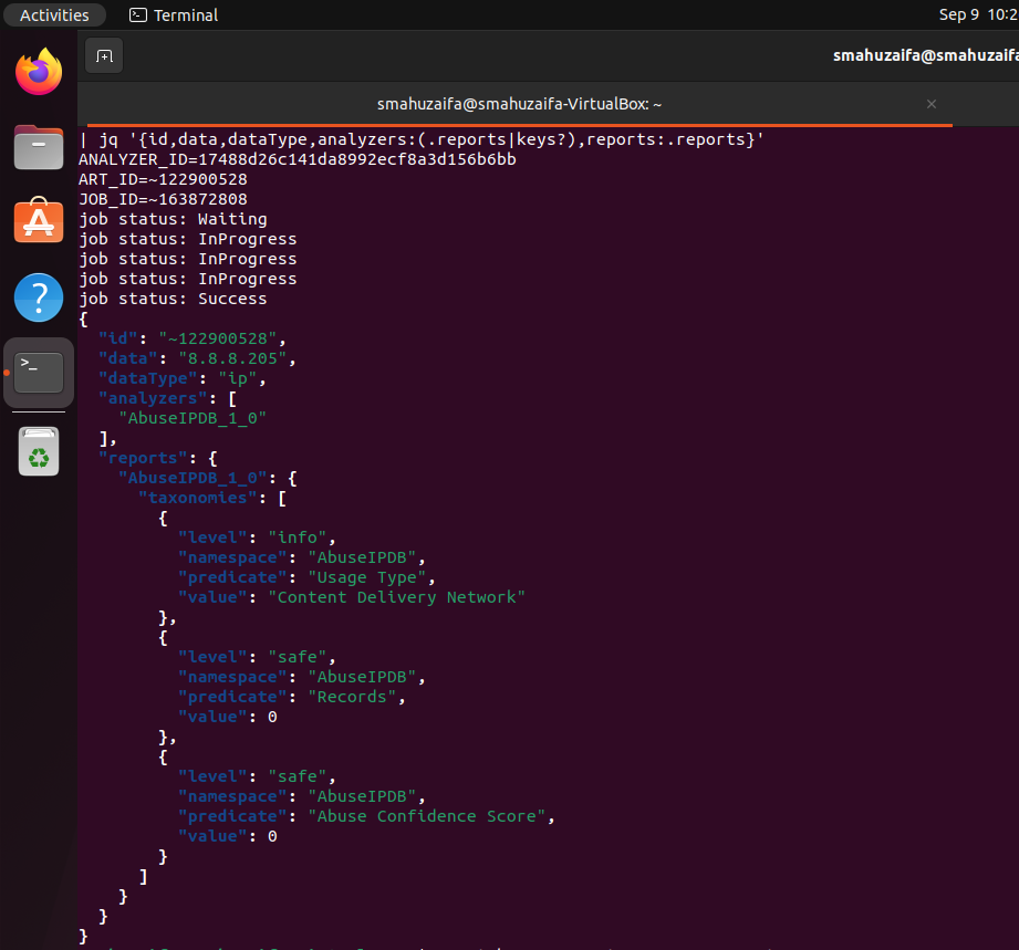 Configuring backend