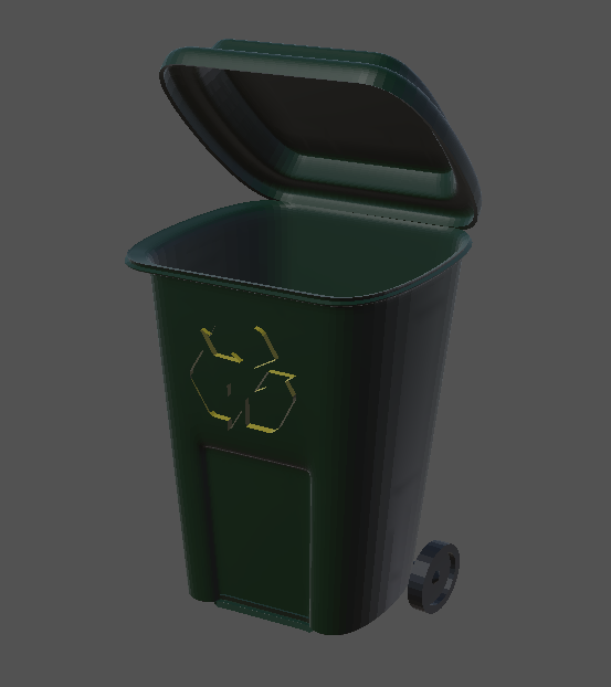 TrashBinGreen