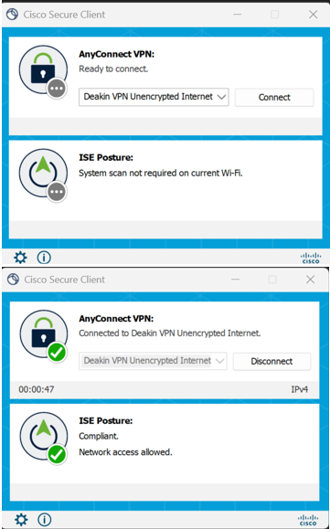 Cisco AnyConnect login