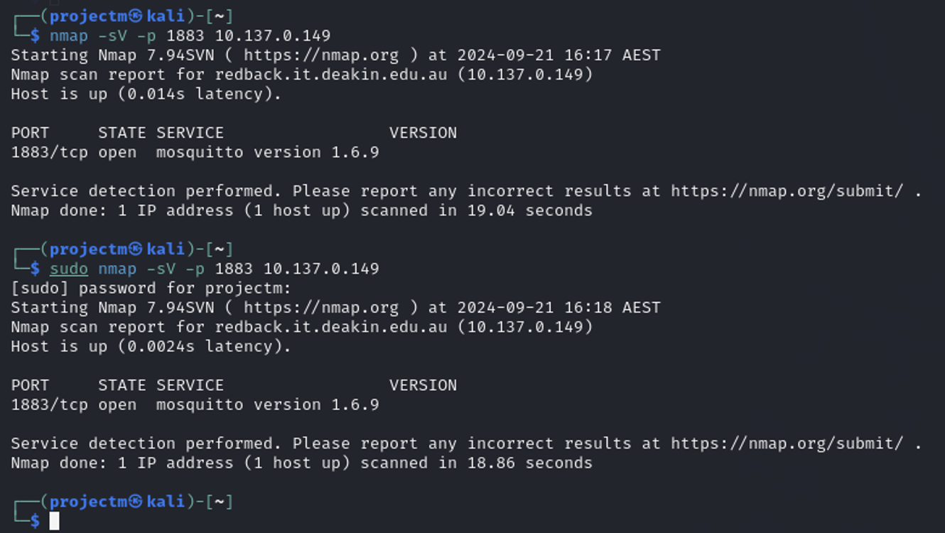 Detecting the Service Version