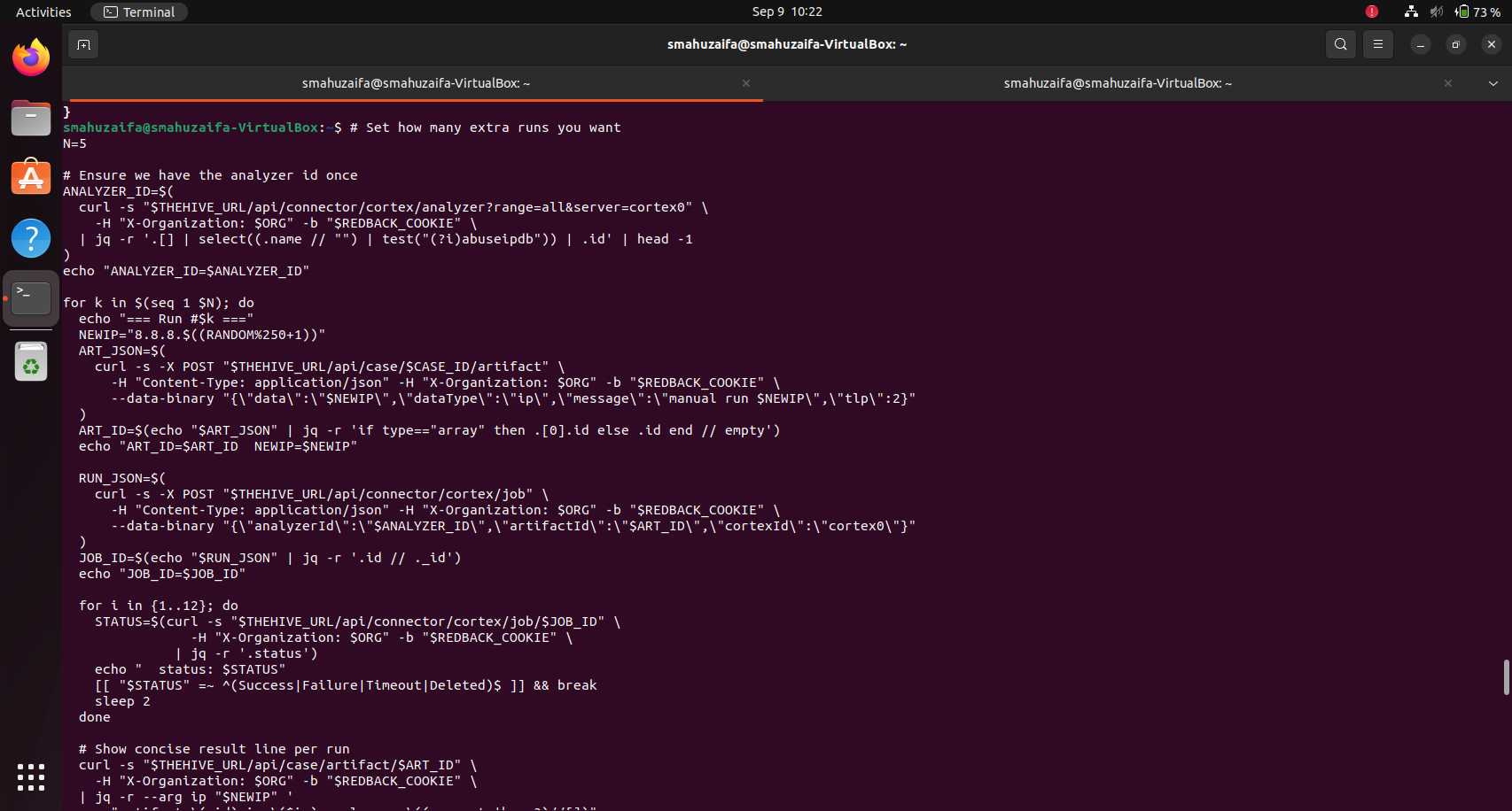 Automating Multiple run-1
