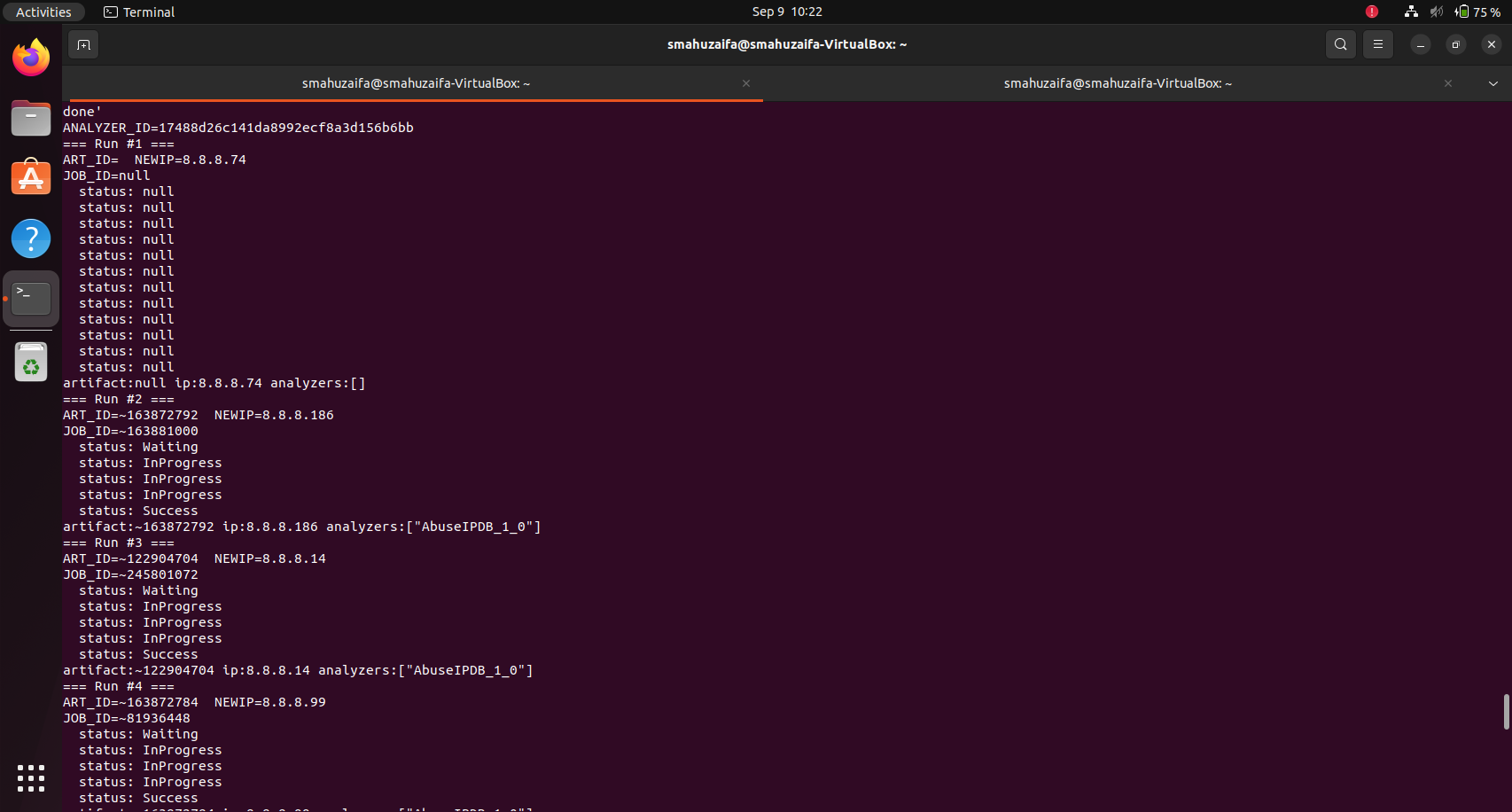Automating Multiple run-2
