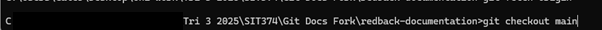 Checkout Command