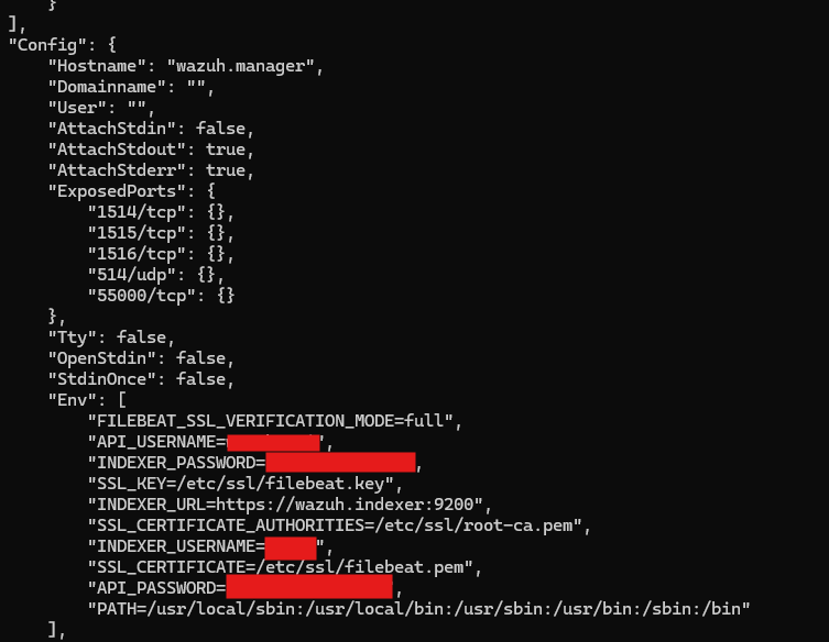 Env variables