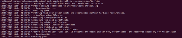 Generate SSL certs and passwords