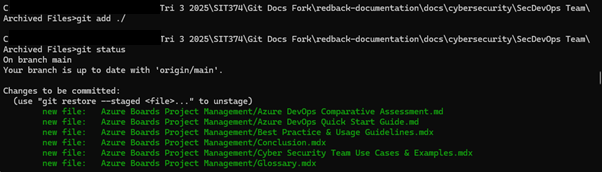 Git Add