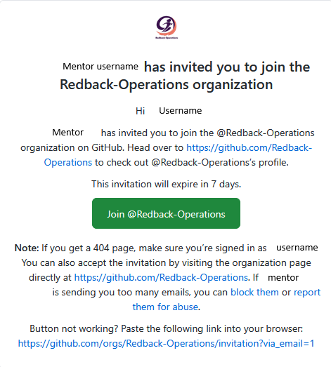 GitHub Invite