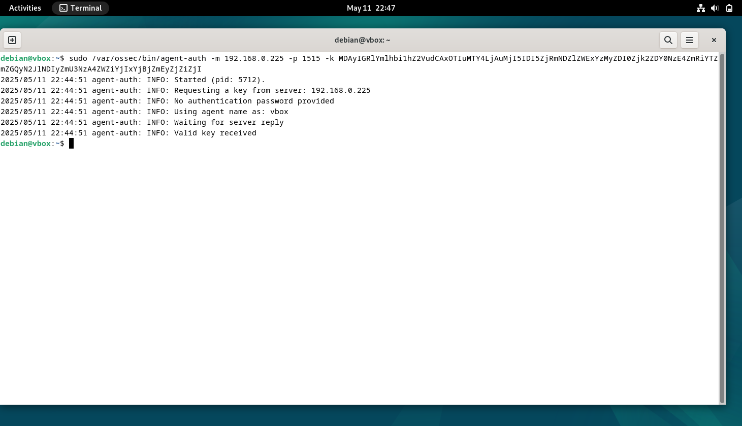 Key importing