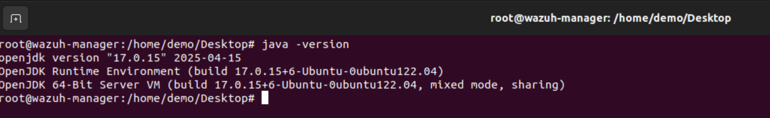 Checking java installation