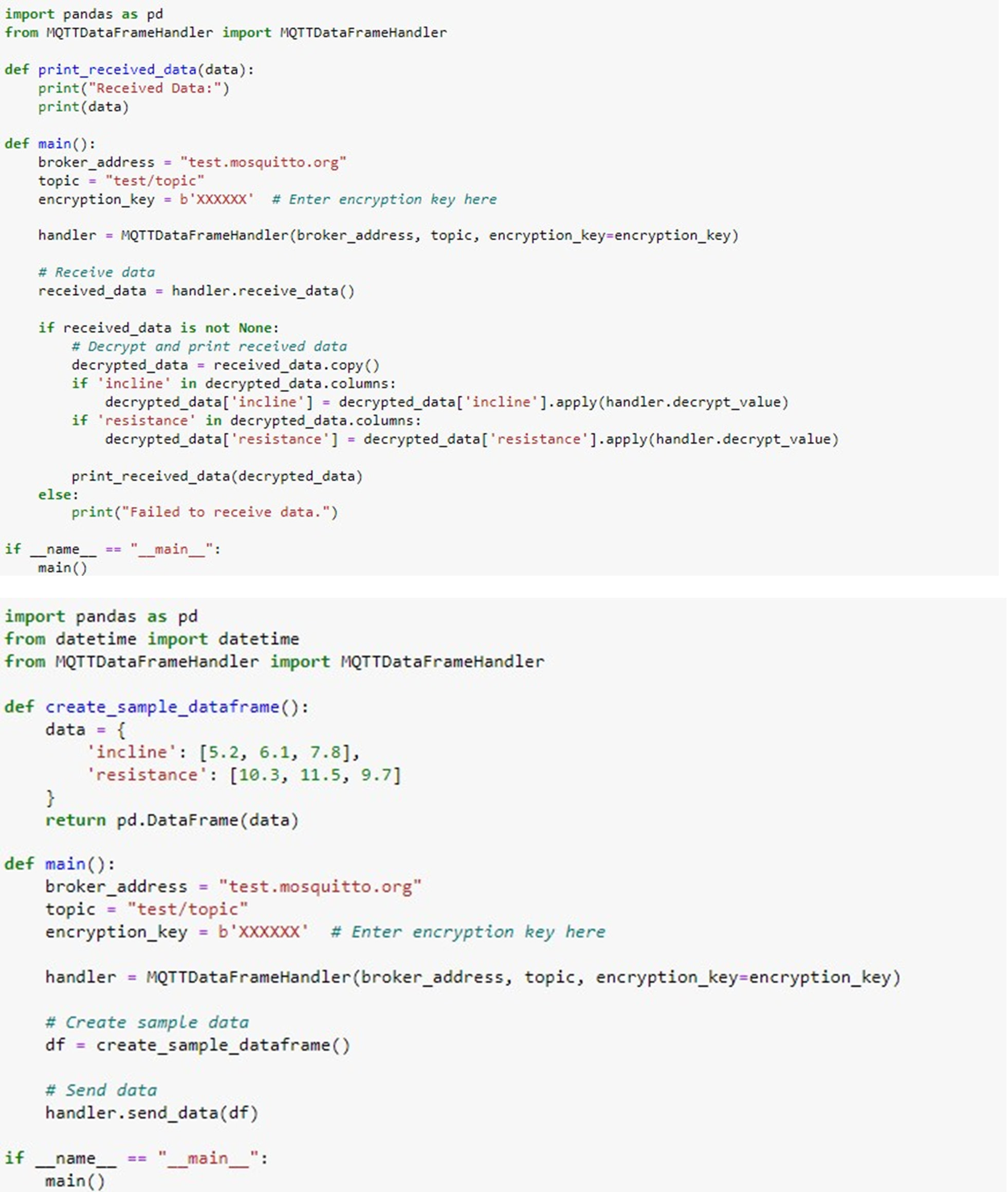 MQTT Sample